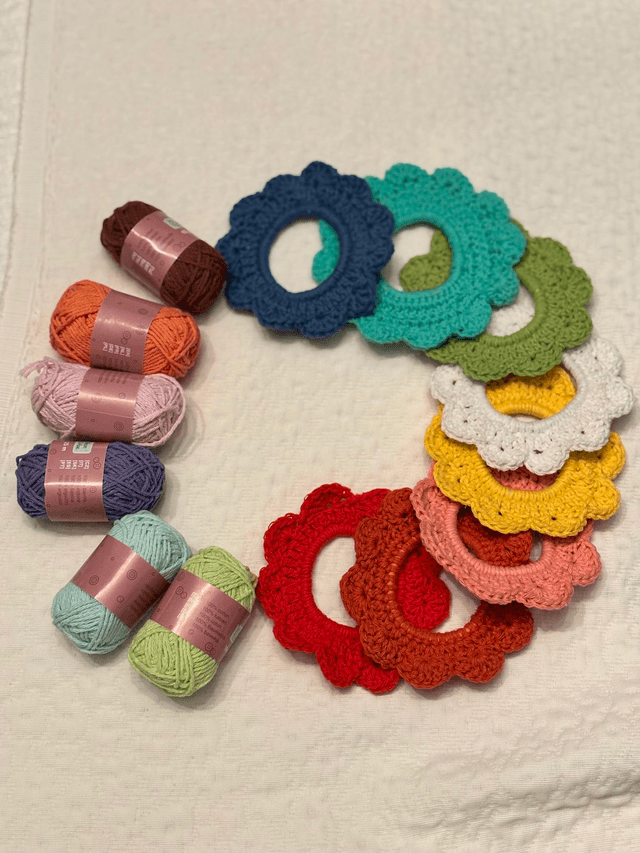 Chouchou au crochet